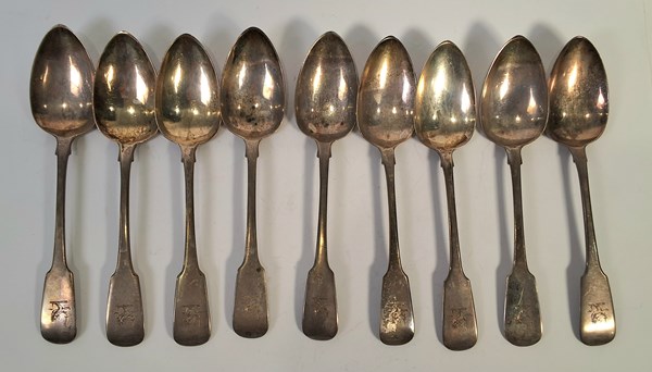 Lot 1099 - SILVER SPOONS