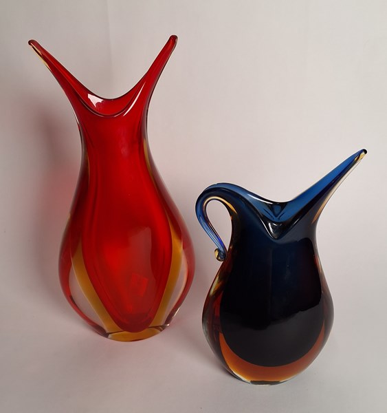 Lot 1560 - ART GLASS VASES