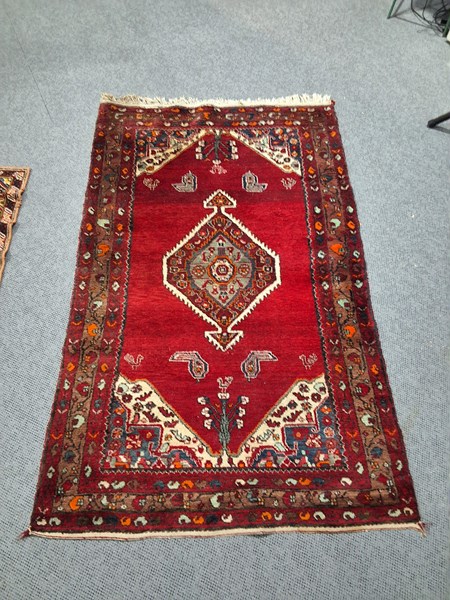 Lot 266 - PERSIAN WOOLLEN RUG