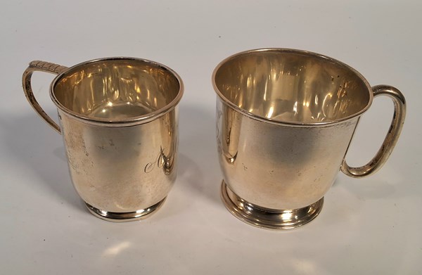 Lot 1075 - SILVER CUPS