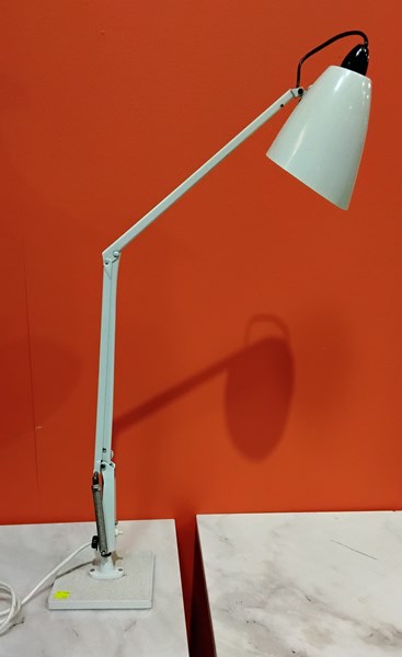 Lot 1176 - WHITE PLANET LAMP