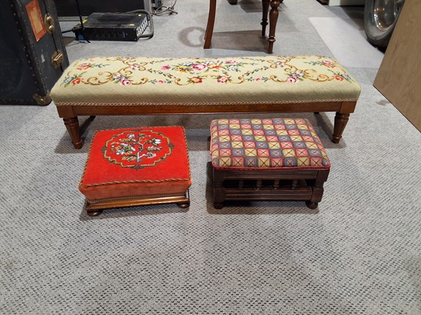 Lot 435 - FOOTSTOOLS