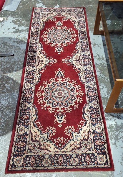 Lot 37 - PERSIAN HALL RUG
