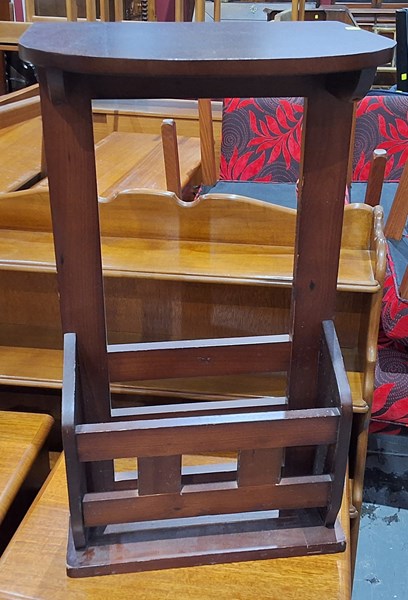 Lot 176 - MAGAZINE STAND