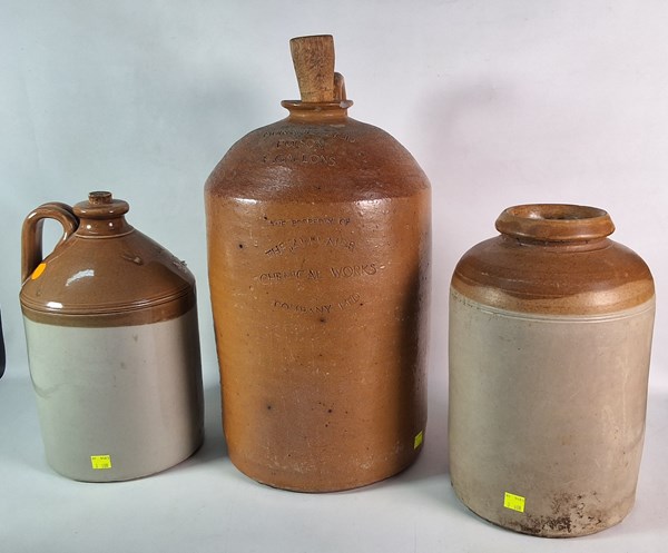 Lot 1518 - STONEWARE JUGS