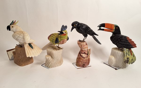 Lot 1551 - STONE BIRDS