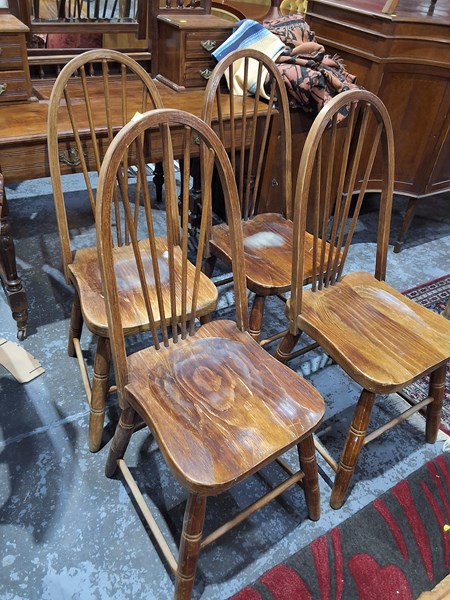 Lot 150 - DINING CHAIRS