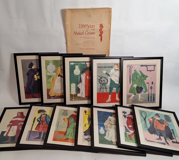 Lot 1442 - MEDICAL COSTUME ART