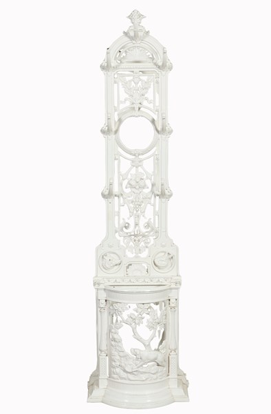 Lot 15 - CAST IRON HALL STAND