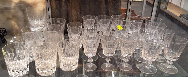Lot 1456 - CRYSTAL GLASSWARE