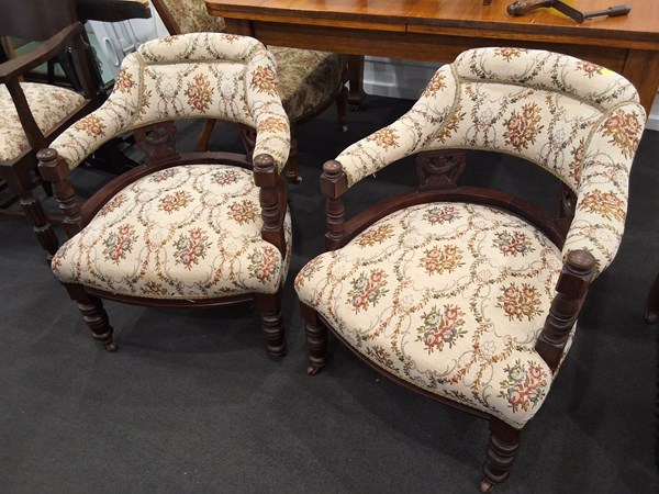 Lot 212 - PARLOUR CHAIRS
