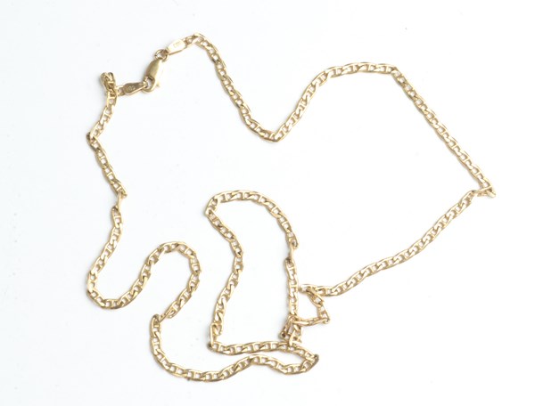 Lot 1100 - GOLD NECKLACE