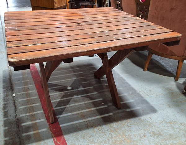 Lot 396 - OUTDOOR TABLE