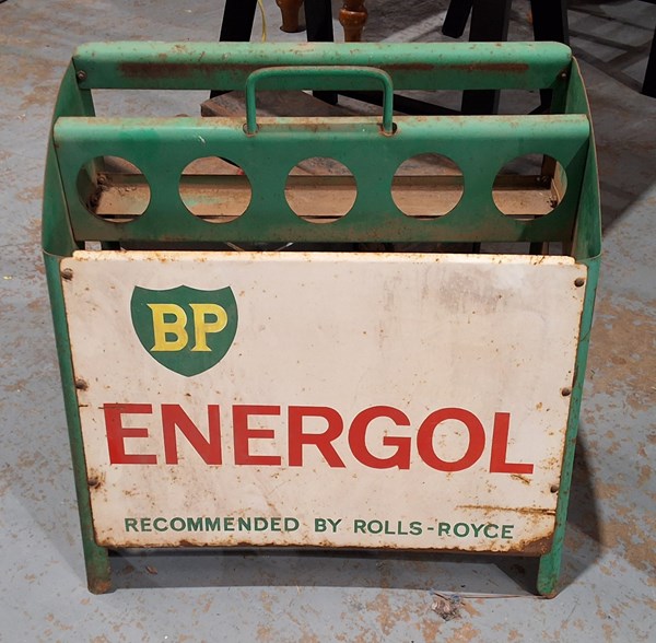 Lot 227 - OIL BOTTLE DISPLAY