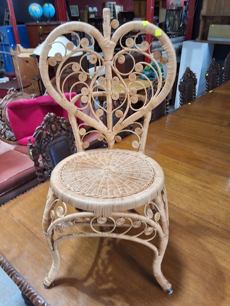 Lot 219 - BEDROOM CHAIR