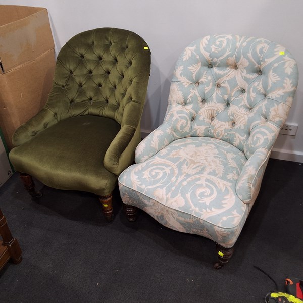 Lot 202 - PARLOUR CHAIRS