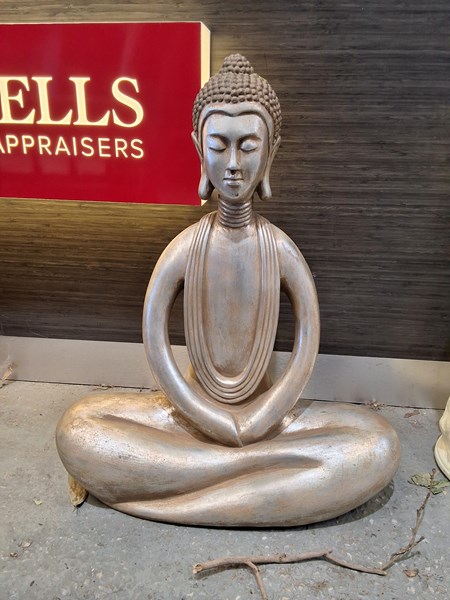 Lot 252 - BUDDHA SCULPTURE