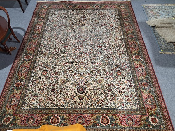 Lot 350 - LARGE AFGHAN FLOOR RUG