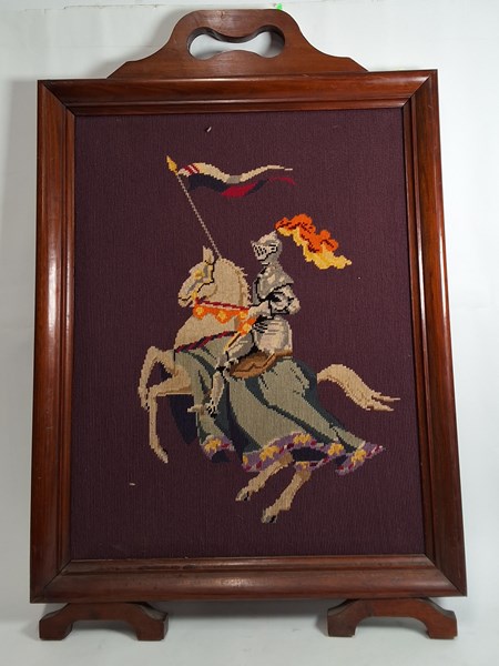 Lot 1432 - EMBROIDERED KNIGHT