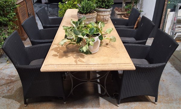 Lot 417 - OUTDOOR DINING SETTING