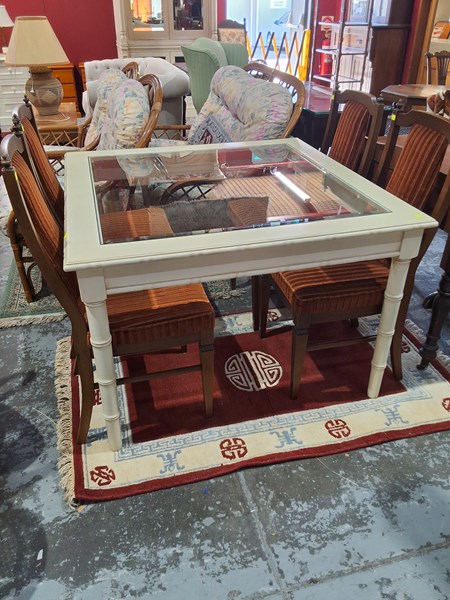 Lot 145 - CONSERVATORY TABLE