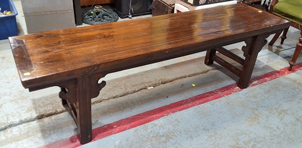 Lot 222 - CHINESE BENCH