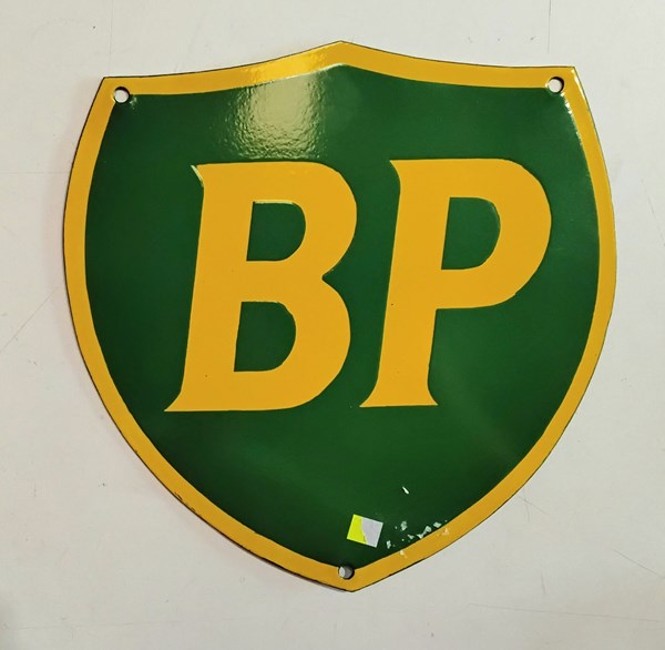 Lot 1138 - BP ENAMEL SIGN