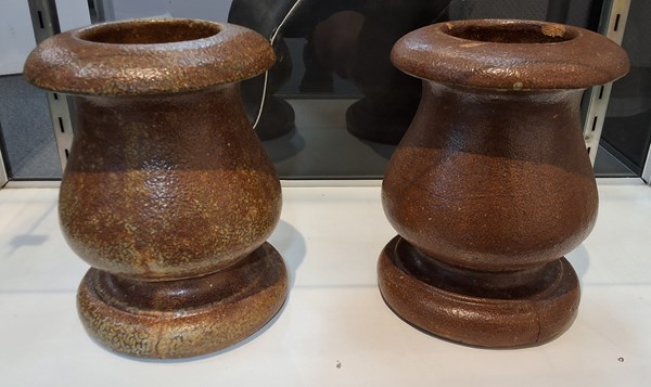 Lot 1229 - PAIR OF VESSELS