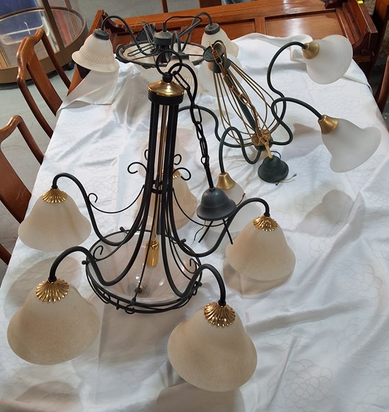 Lot 414 - CHANDELIERS
