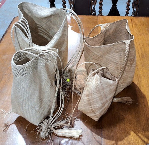 Lot 1238 - VANUATUAN BASKETS