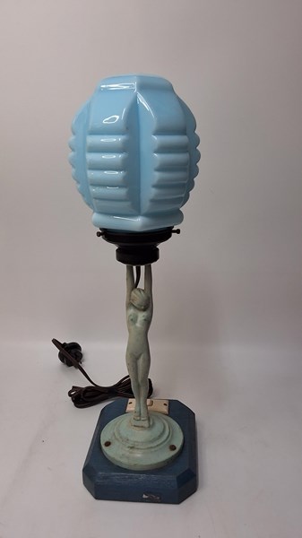 Lot 1147 - LADY LAMP