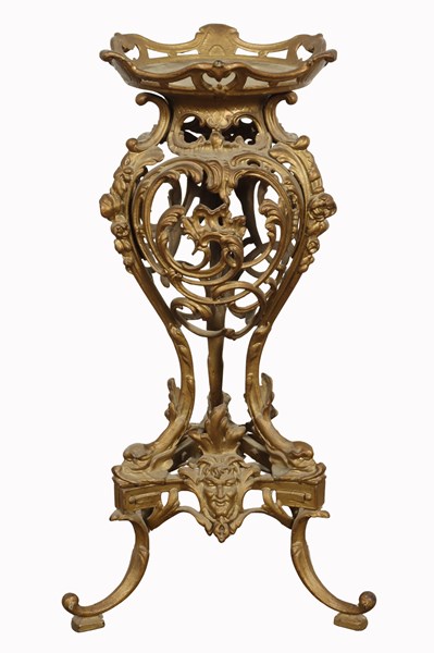 Lot 147 - CAST IRON JARDINIERE STAND