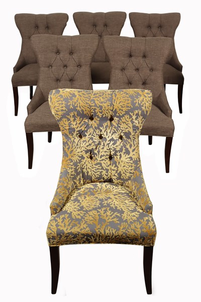 Lot 79 - SET OF DINING CHAIRS