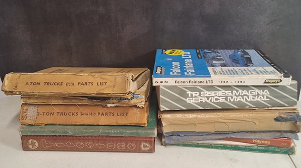 Lot 1528 - MOTORING MANUALS