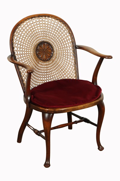 Lot 3 - RATTAN ARMCHAIR