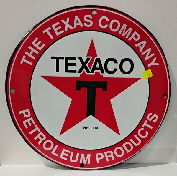 Lot 1267 - ENAMEL SIGN