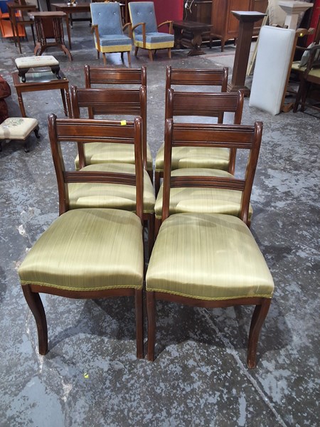 Lot 213 - DINING CHAIRS
