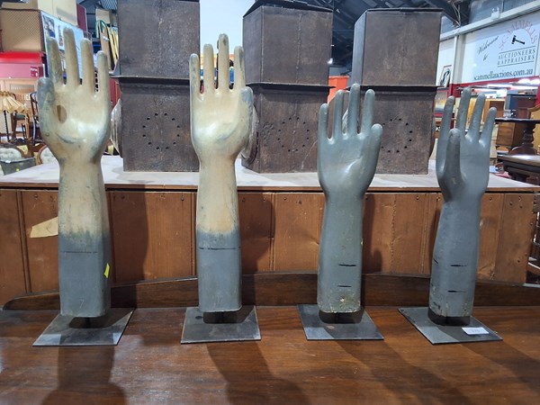 Lot 175 - GLOVE STANDS