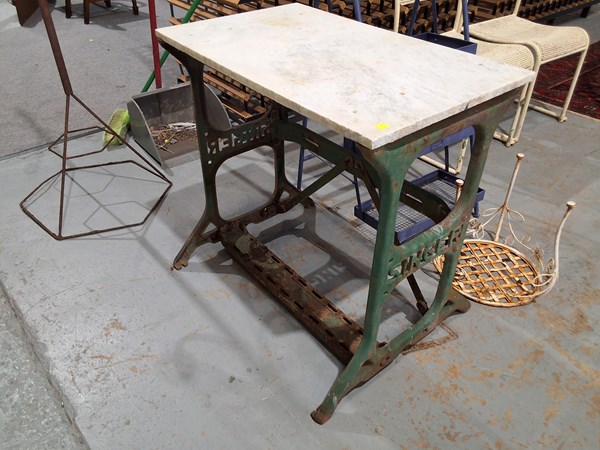 Lot 295 - OUTDOOR TABLE