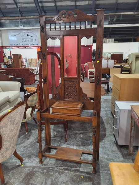 Lot 108 - HALL STAND