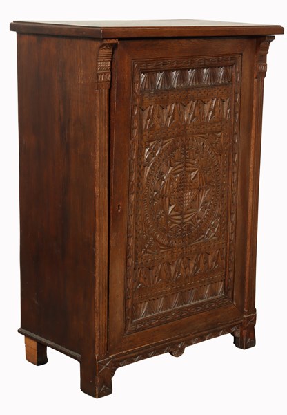 Lot 57 - OAK CABINET