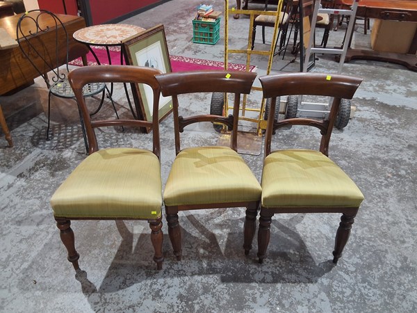 Lot 220 - DINING CHAIRS