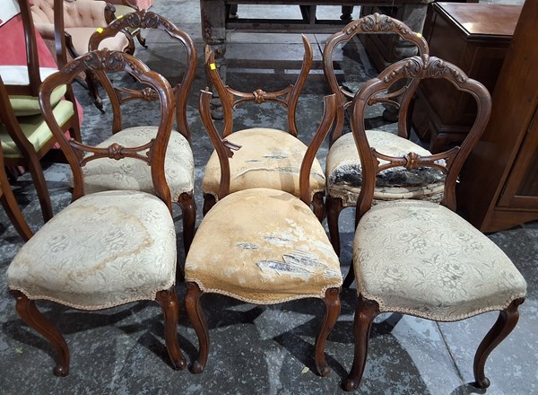 Lot 190 - DINING CHAIRS