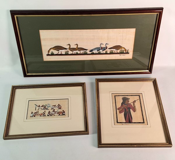 Lot 1207 - EGYPTIAN ARTWORKS