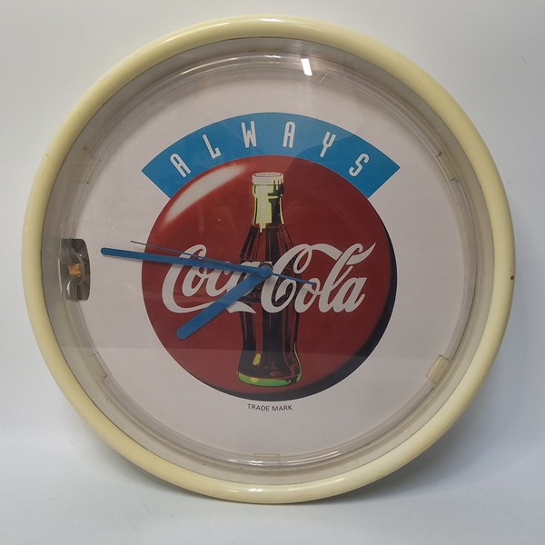 Lot 1302 - ADVERTISING CLOCK