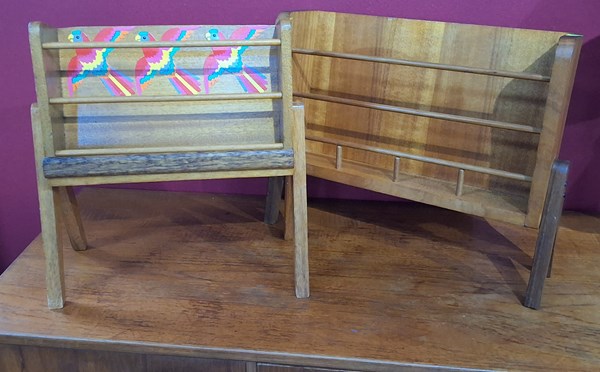 Lot 8 - MAGAZINE RACKS