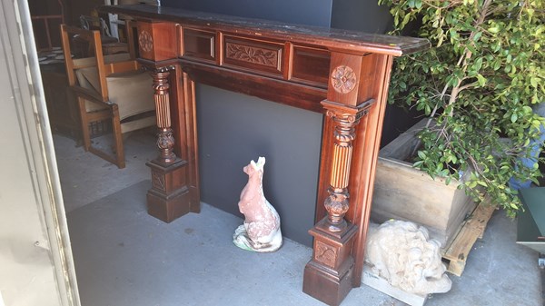 Lot 347 - MANTLE PIECE