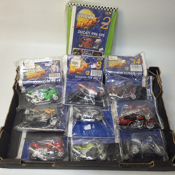 Lot 1334 - MODEL MOTORCYCLE MODELS