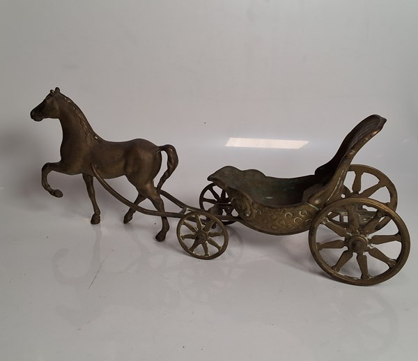 Lot 1329 - HORSE AND CART