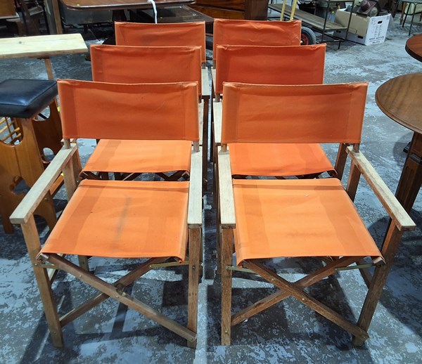 Lot 481 - DIRECTORS CHAIRS